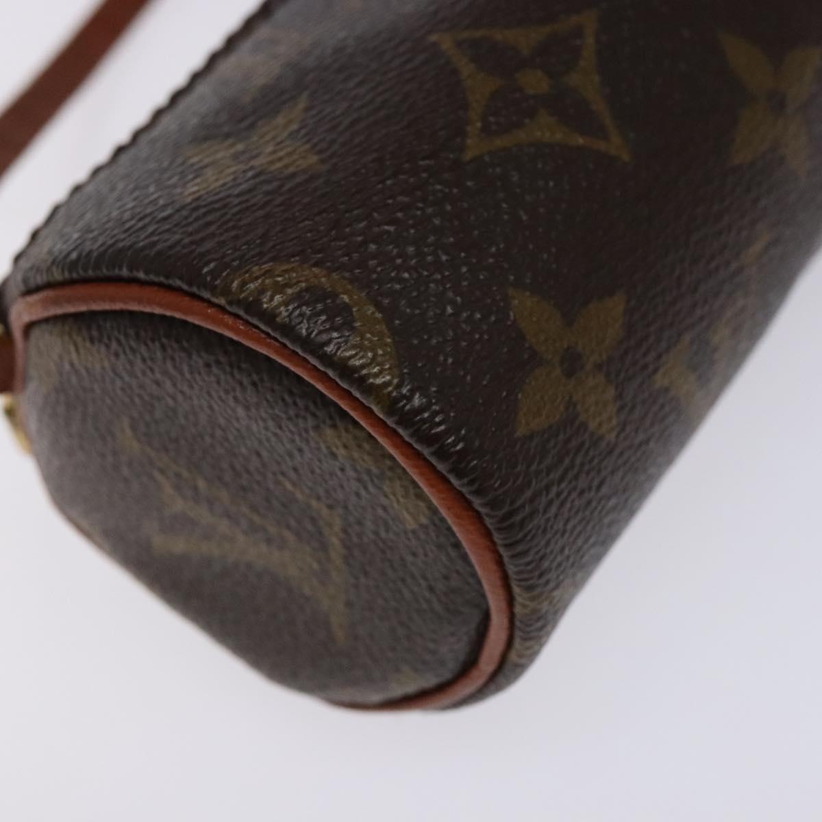 Louis Vuitton Papillon Handbag Monogram Canvas, BROWN, CANVAS, Handbag