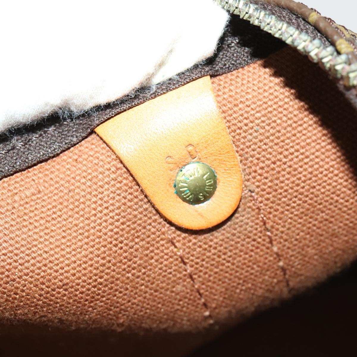 Louis Vuitton Keepall Bandouliere 55, Brown, Canvas, travel