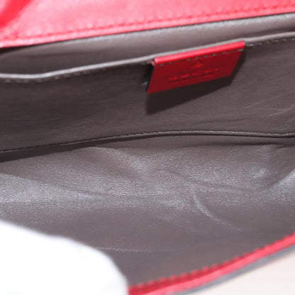 Gucci Zumi, Red, Leather, shoulder