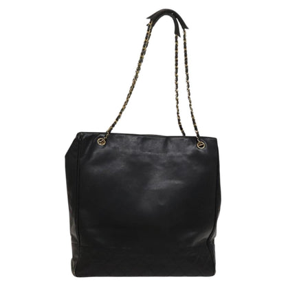 Chanel Quilted, Black, Leather, shoulder