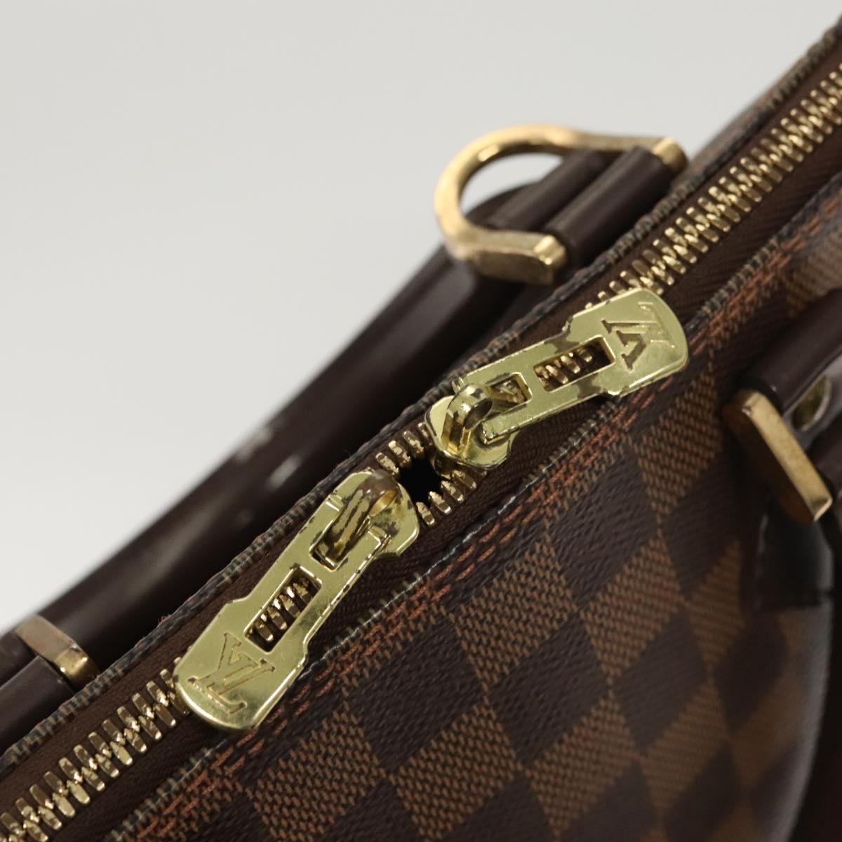 Louis Vuitton Alma BB, Brown, Canvas, handbag