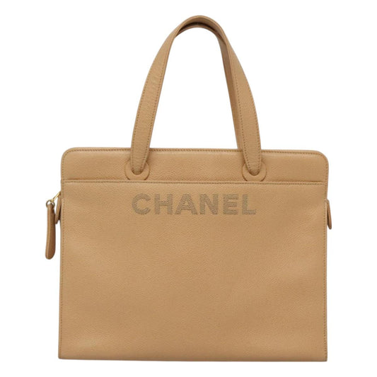 Chanel Chanel, Beige, Leather, tote