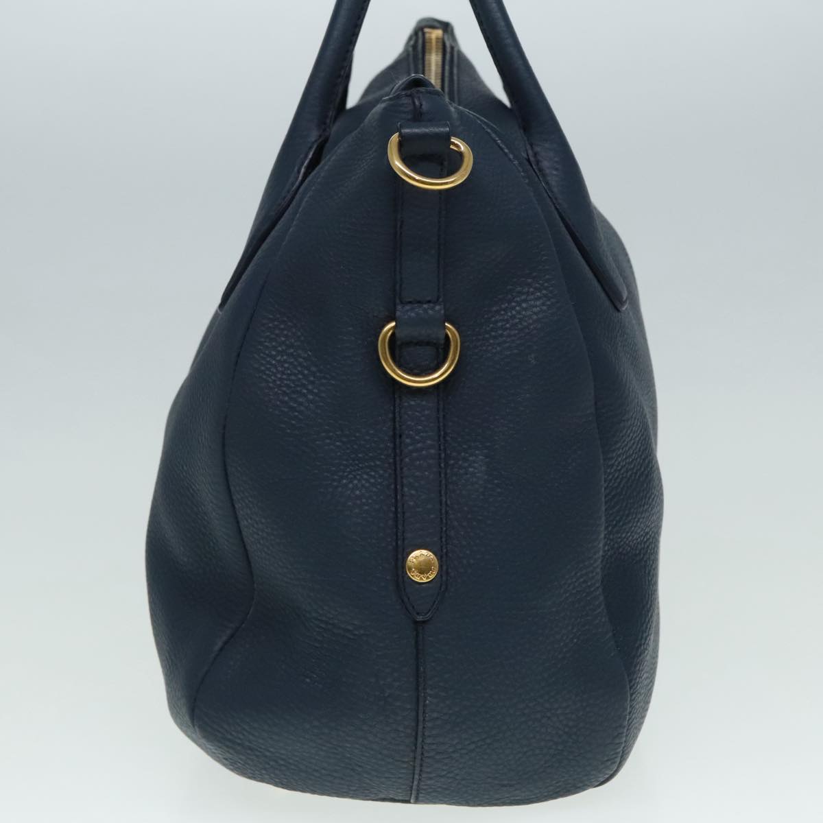 Prada, Blue, Leather, handbag