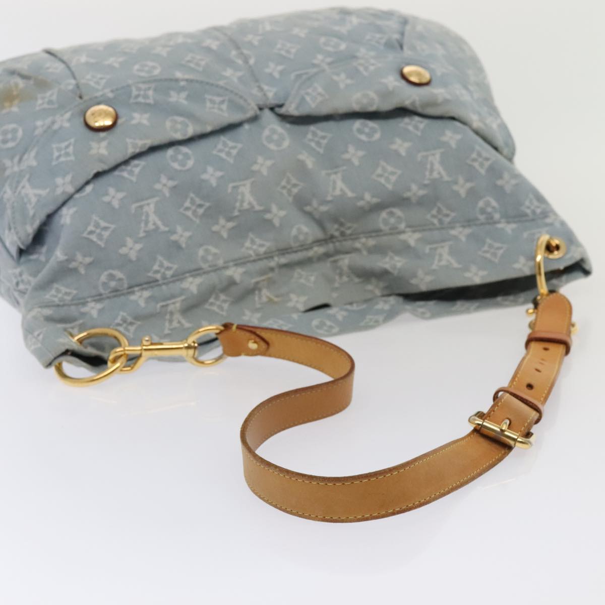 Louis Vuitton Daily, Grey, Denim - Jeans, shoulder