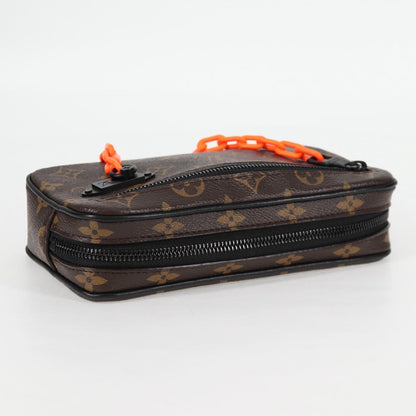 Louis Vuitton Volga, Brown, Canvas, clutch
