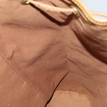 Louis Vuitton Montsouris, Brown, Canvas, backpack