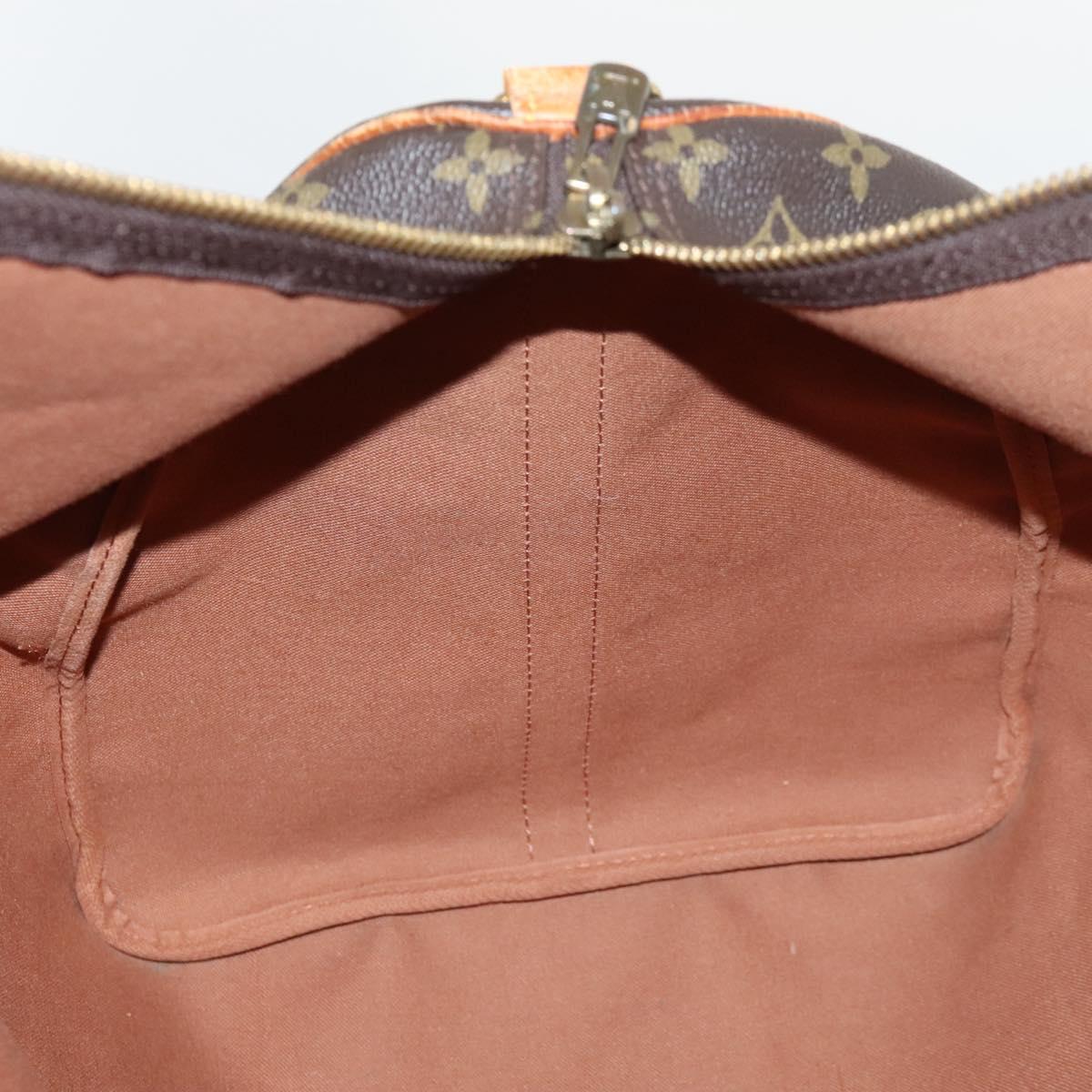 Louis Vuitton Keepall Bandoulière 60, Brown, Canvas, travel