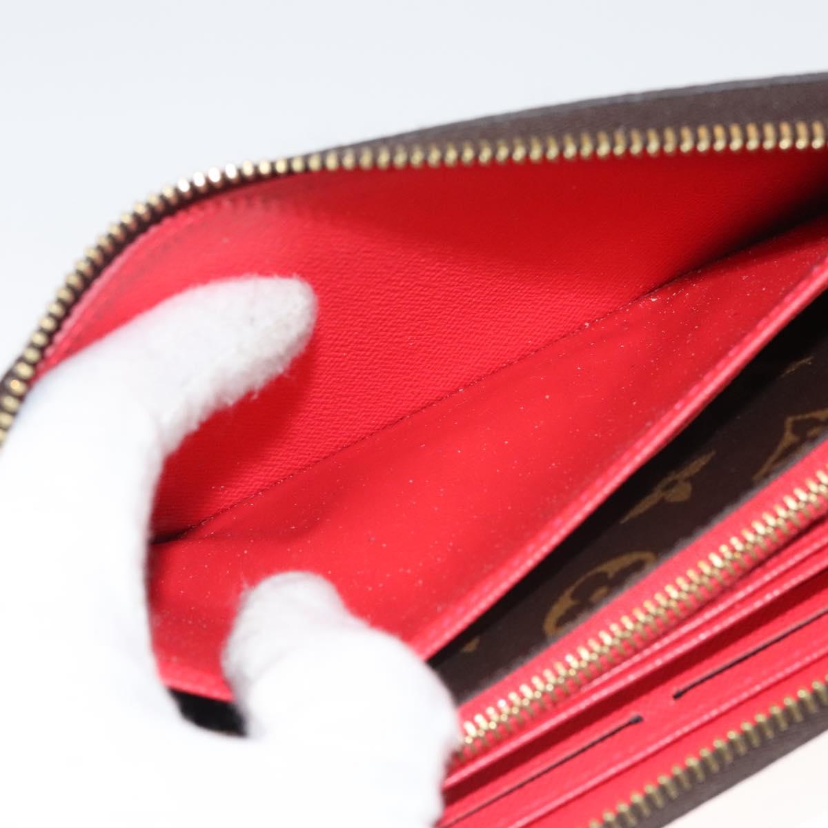 Louis Vuitton Portefeuille zippy, Brown, Canvas, wallet