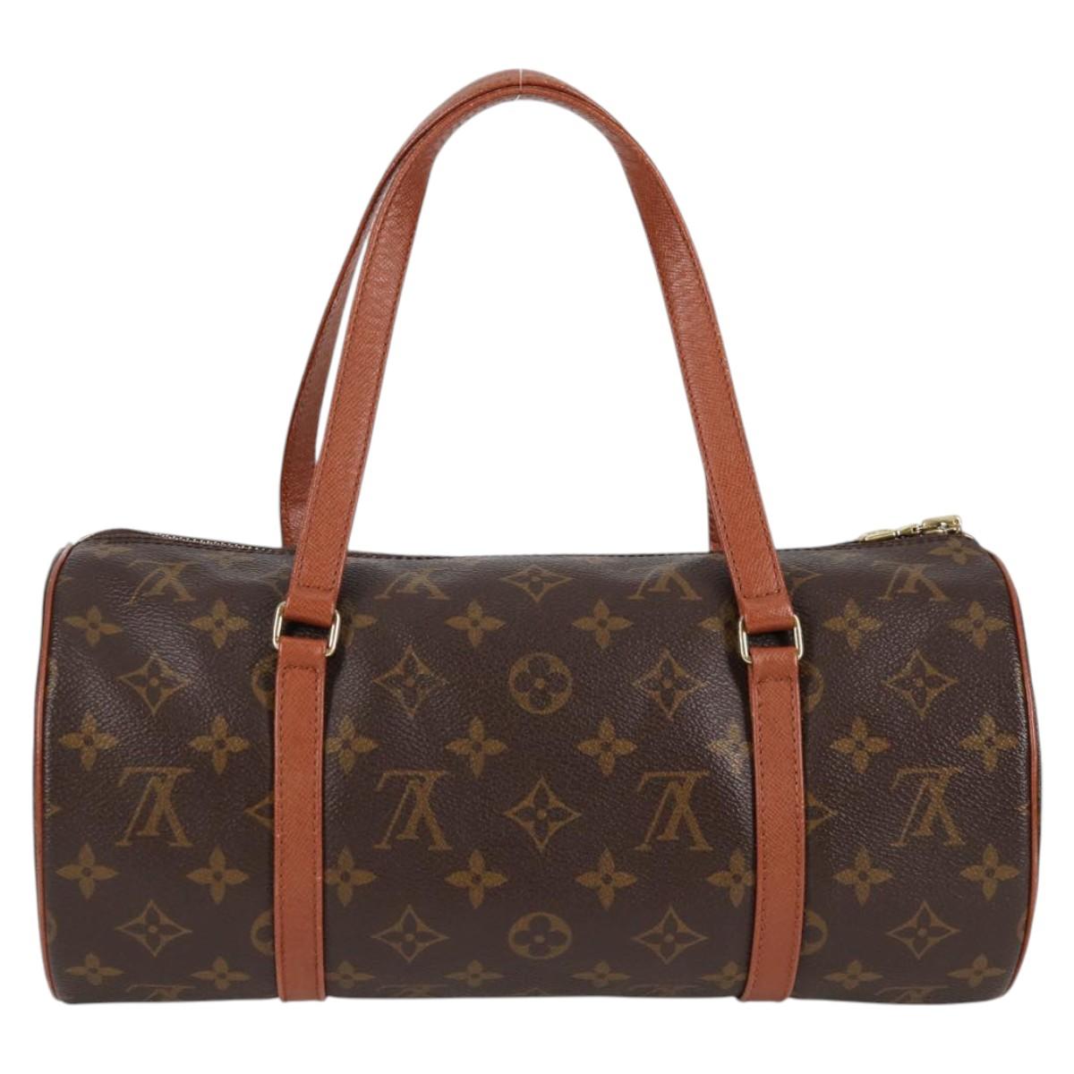 Louis Vuitton Papillon 30, Brown, Canvas, handbag