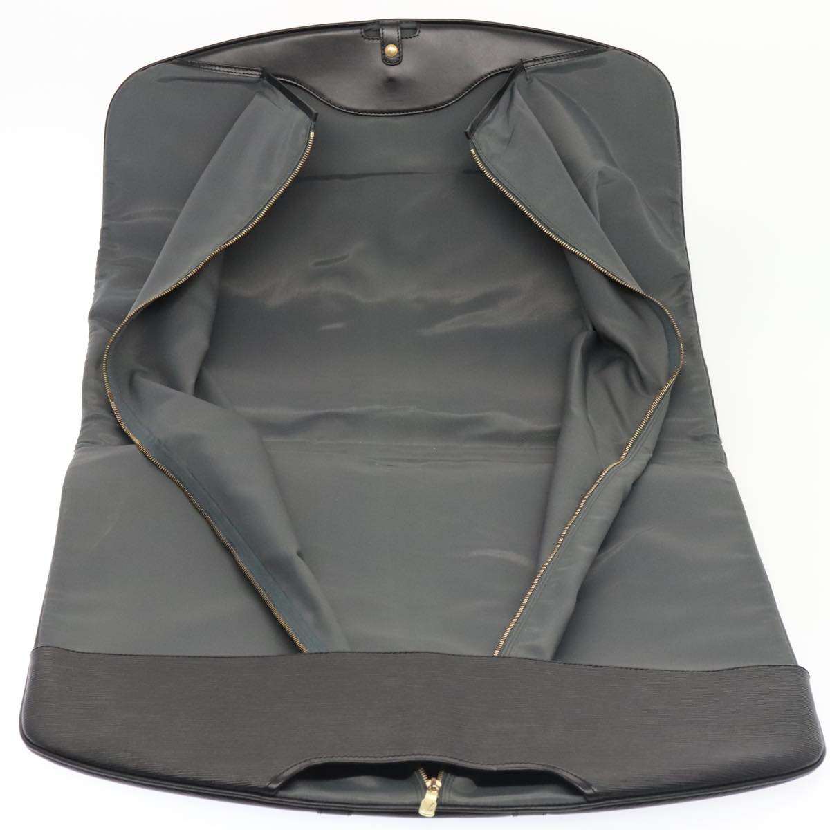 Louis Vuitton Garment, Black, Leather, travel