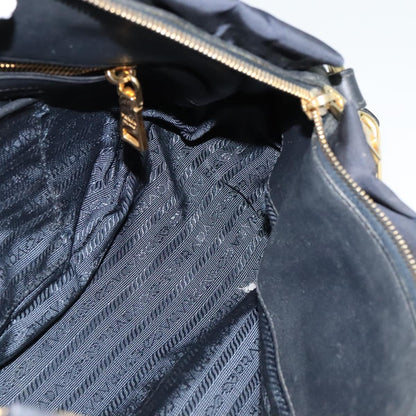 Prada Tessuto, Navy, NYLON, handbag