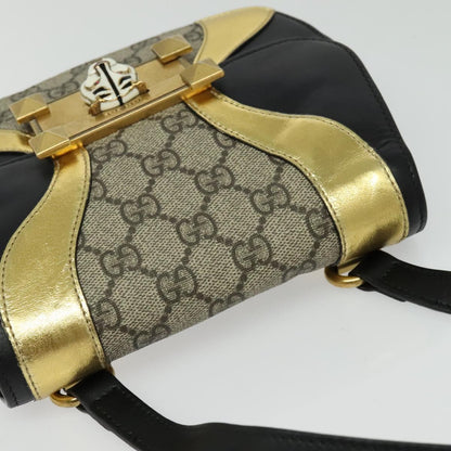 Gucci Osiride, Black, "CANVAS, LEATHER", shoulder