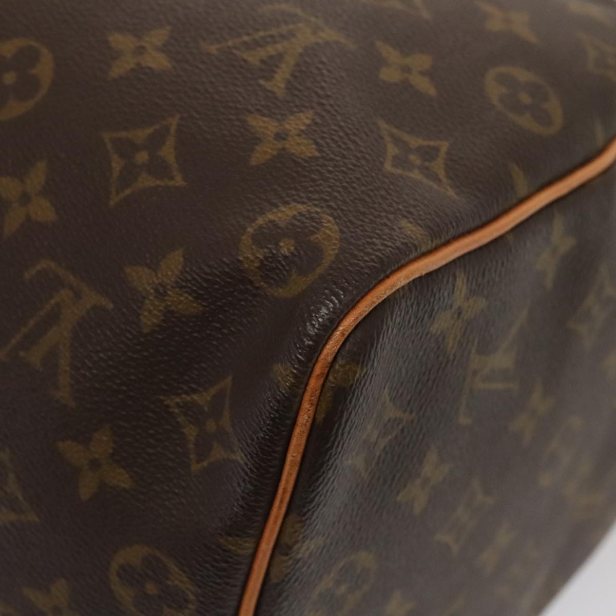 Louis Vuitton Keepall 50, Brown, Canvas, travel