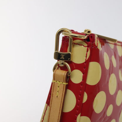 Louis Vuitton Pochette Accessoire, Red, Patent Leather, clutch