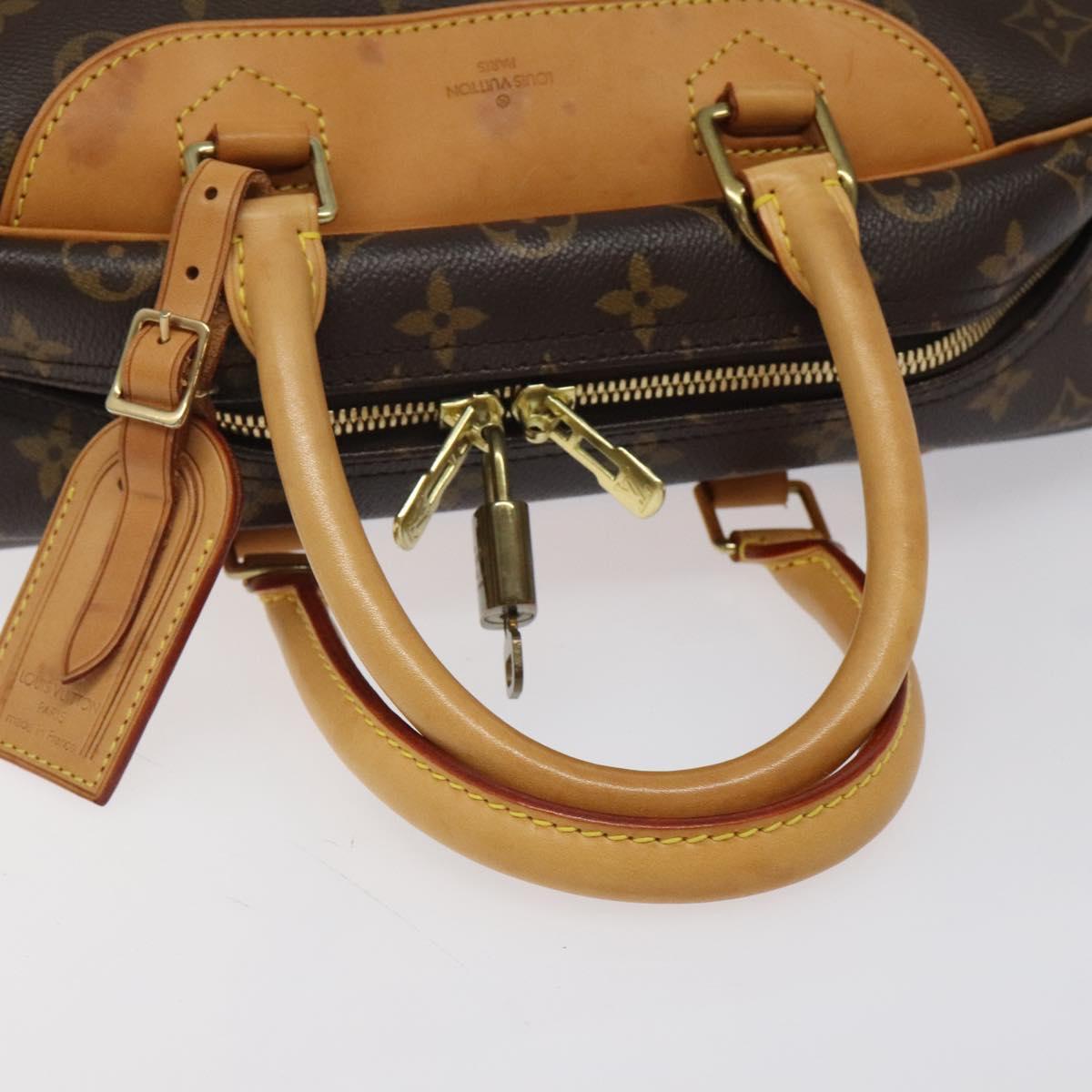 Louis Vuitton Deauville, Brown, Canvas, handbag