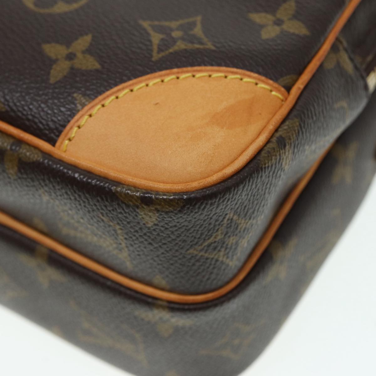 Louis Vuitton Amazon, Brown, Canvas, shoulder