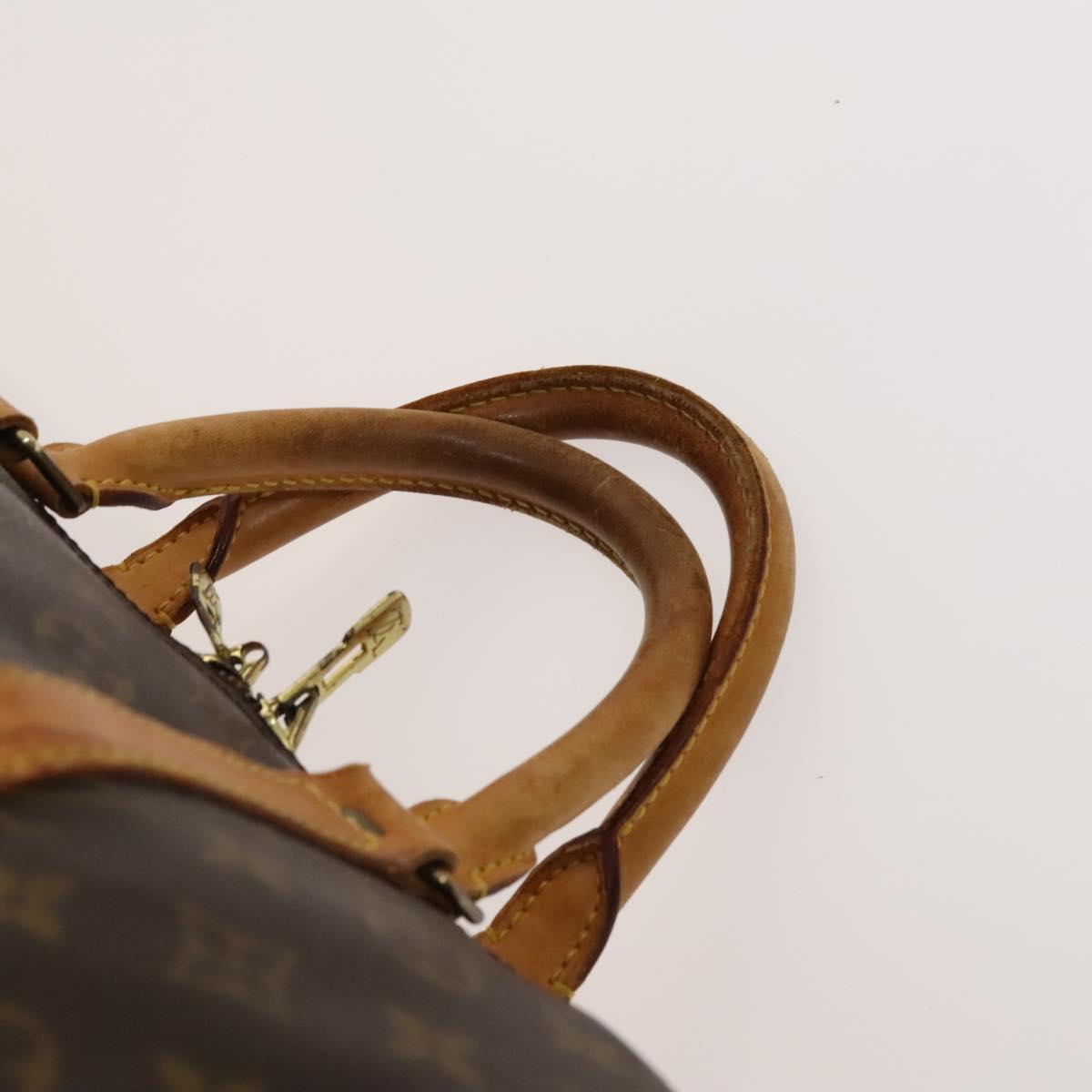 Louis Vuitton Keepall Bandouliere 55, Brown, Canvas, travel
