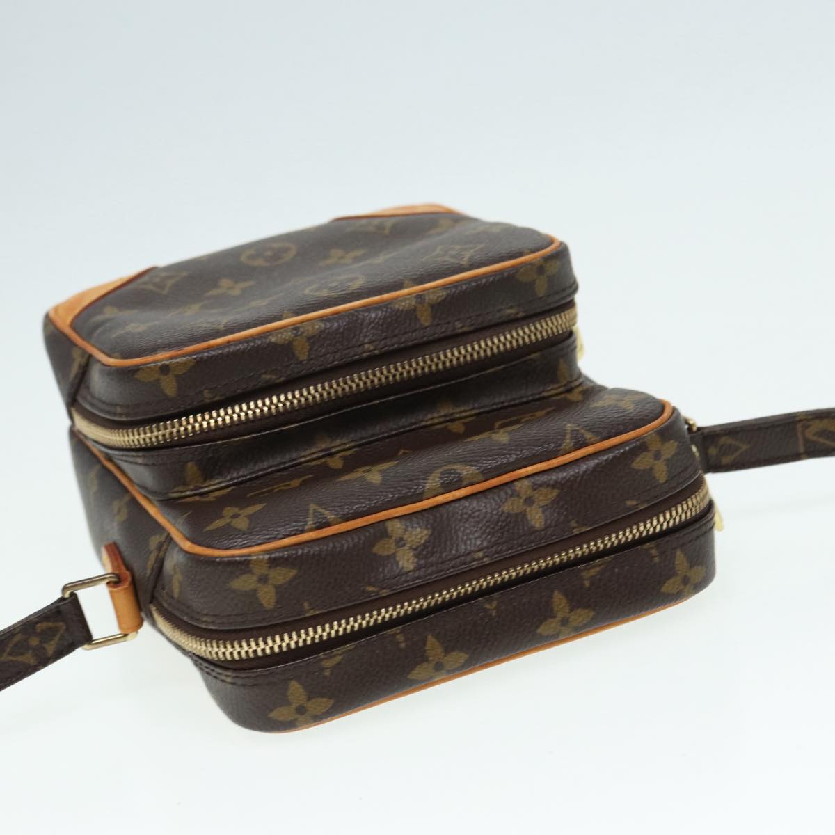 Louis Vuitton Amazon, Brown, Canvas, shoulder