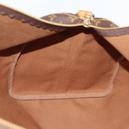 Louis Vuitton Keepall Bandoulière 60, Brown, Canvas, travel
