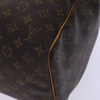 Louis Vuitton Keepall 45, Brown, Canvas, travel