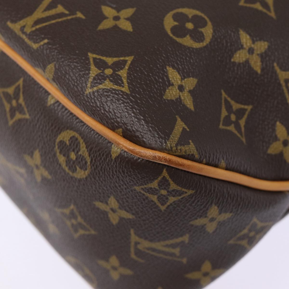 Louis Vuitton Delightful, Brown, Canvas, shoulder