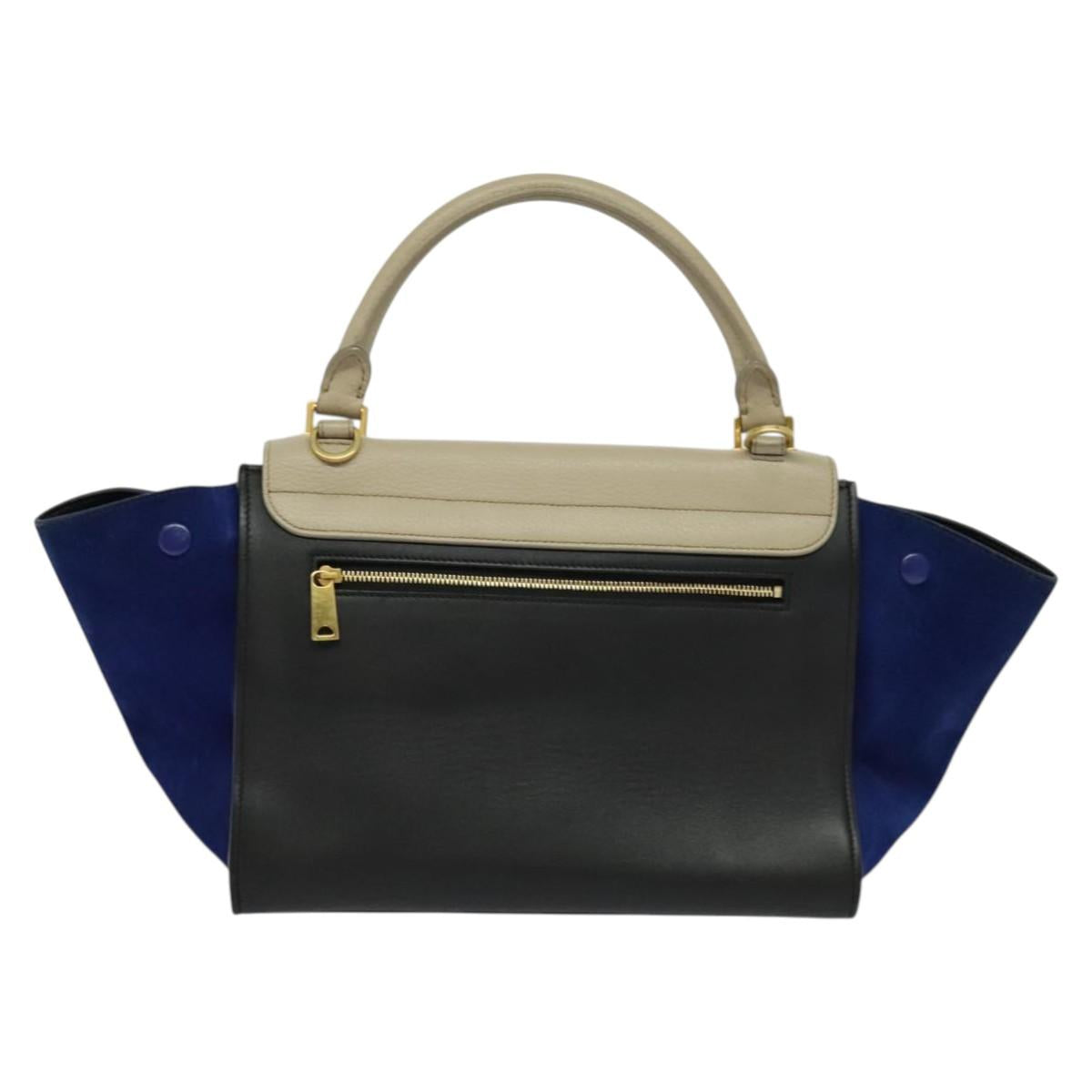 Céline Trapèze, Multicolour, Leather, handbag