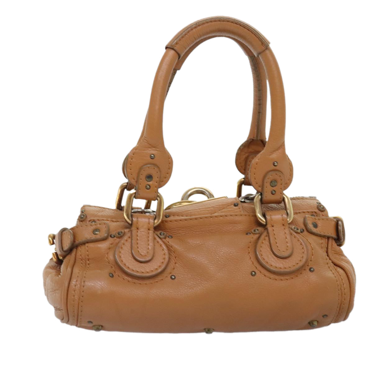 Chloé Paddington, Brown, Leather, handbag