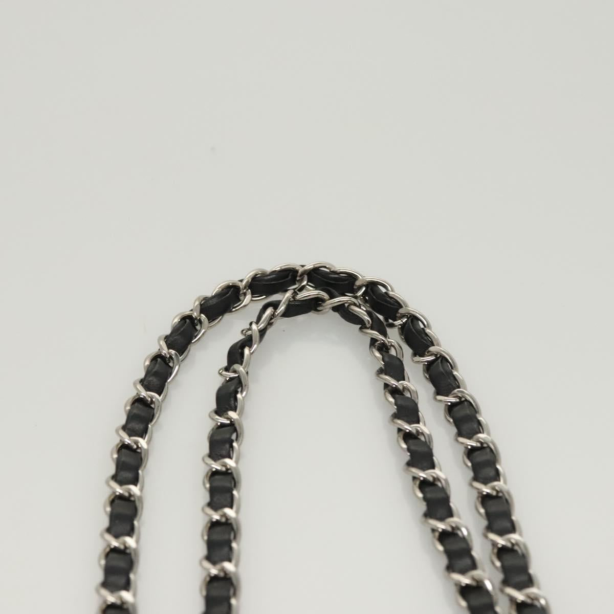Chanel Paris Byzans, Black, NYLON, shoulder