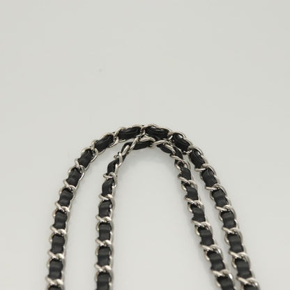 Chanel Paris Byzans, Black, NYLON, shoulder