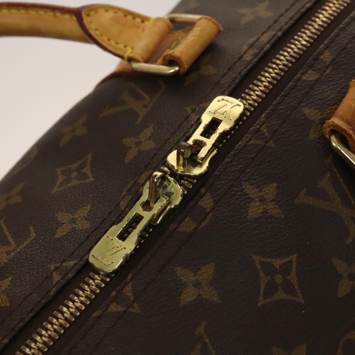 Louis Vuitton Keepall Bandouliere 50, Brown, Canvas, travel