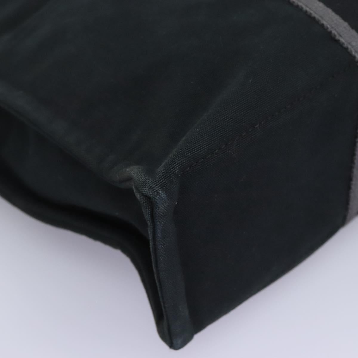 Hermès Toto, Black, Canvas, tote