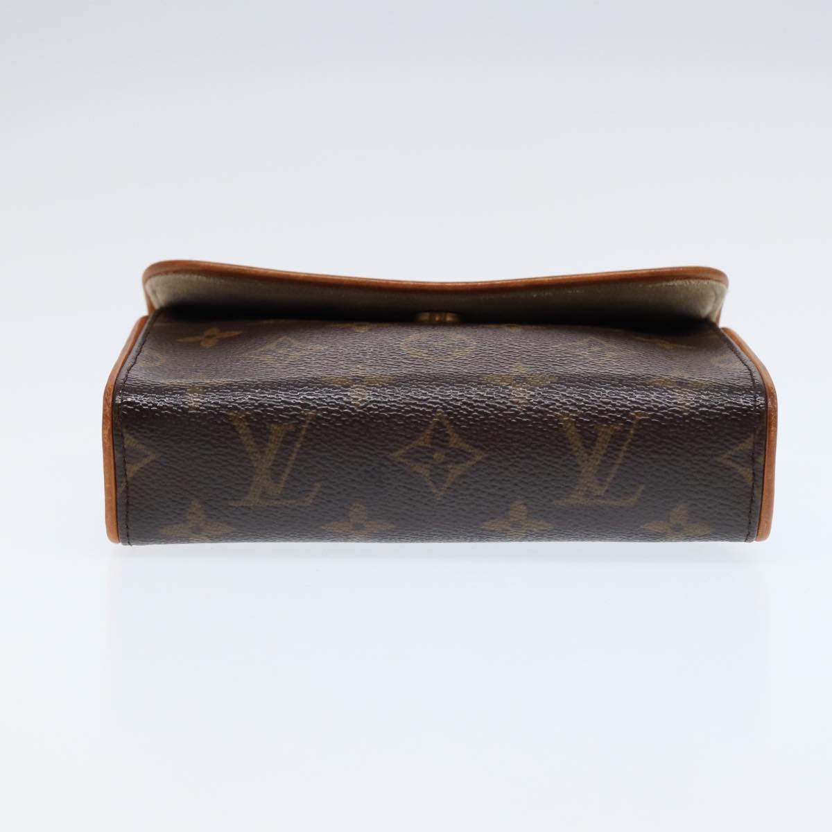 Louis Vuitton Florentine, Brown, Canvas, clutch