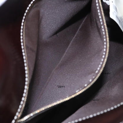 Fendi Baguette, Brown, Canvas, shoulder