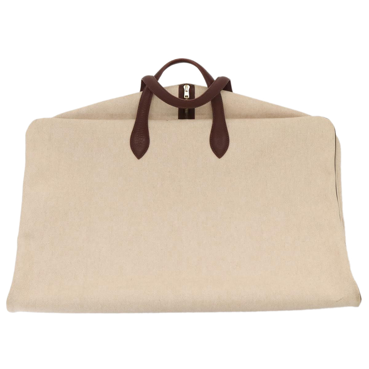 Hermès Victoria, Beige, Canvas, travel