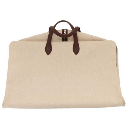 Hermès Victoria, Beige, Canvas, travel