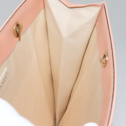 Chanel Coco Mark, Pink, Canvas, tote