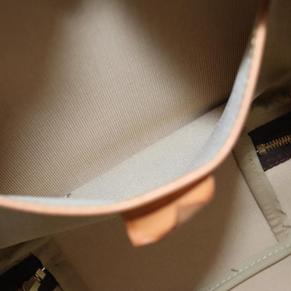 Louis Vuitton Excursion, Brown, Canvas, handbag