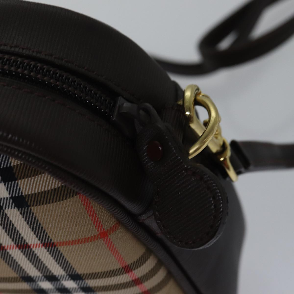 Burberry Nova Check, Beige, Canvas, shoulder