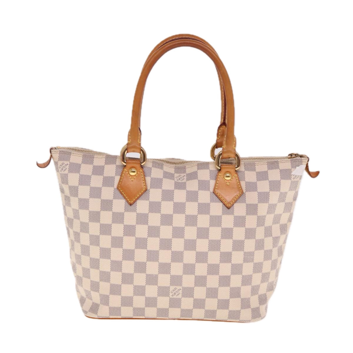 Louis Vuitton Saleya, White, Canvas, tote