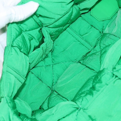 Bottega Veneta Cassette, Green, NYLON, shoulder