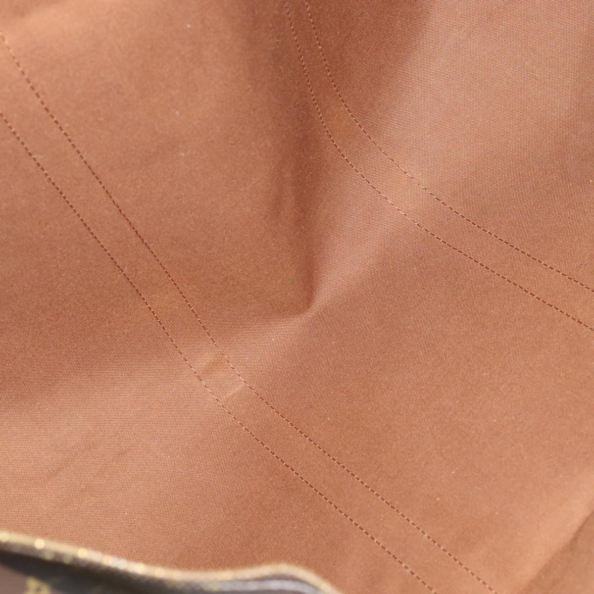 Louis Vuitton Keepall Bandoulière 60, Brown, Canvas, travel