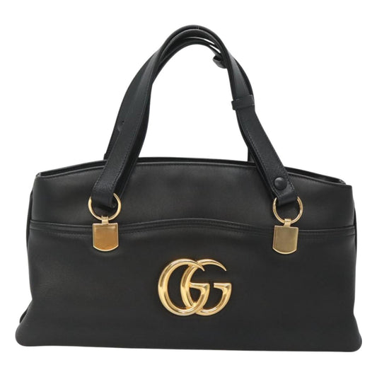 Gucci Arli, Black, Leather, handbag