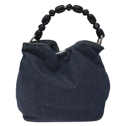 Dior Maris Pearl, Blue, Canvas, handbag