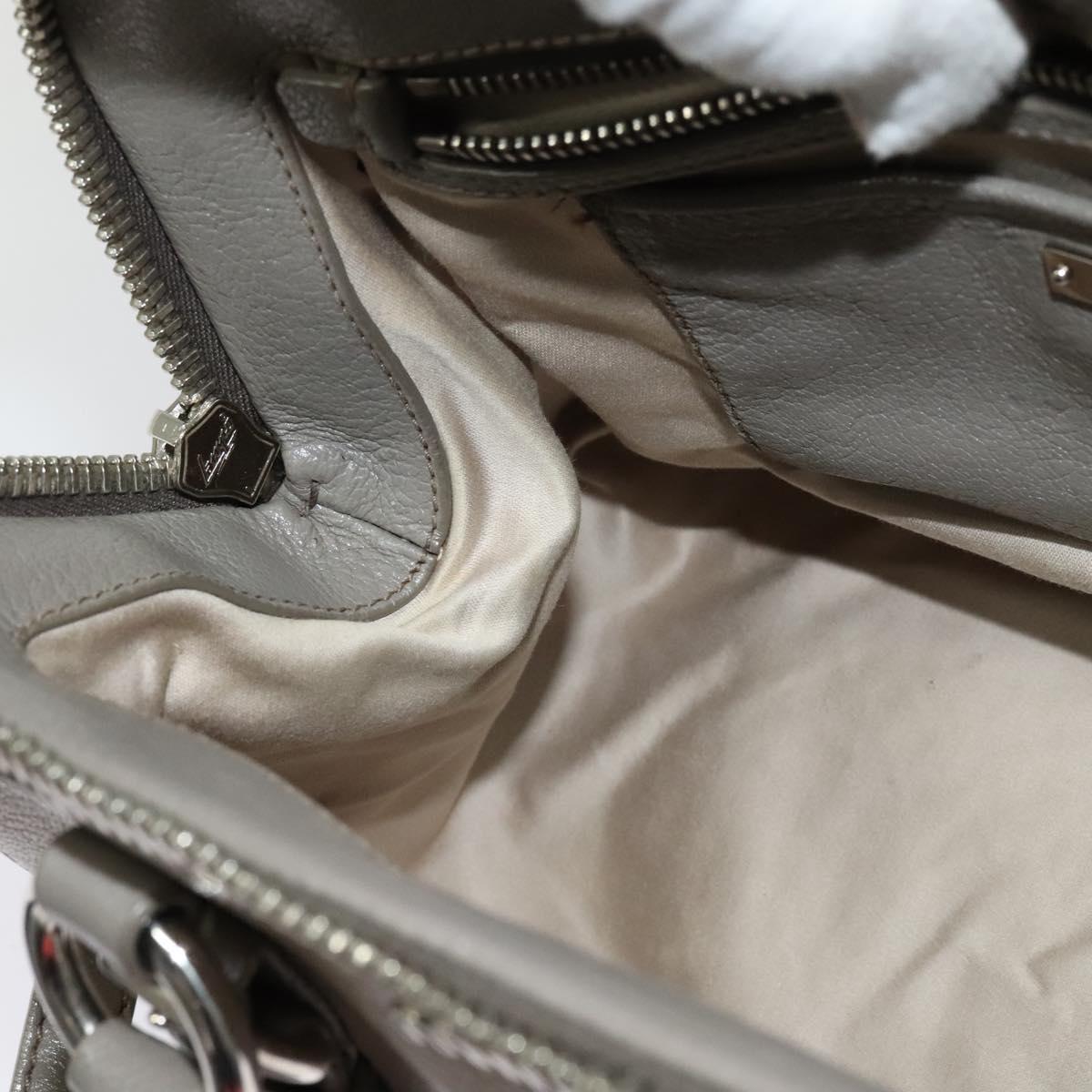 Miu Miu, GRAY, Leather, handbag