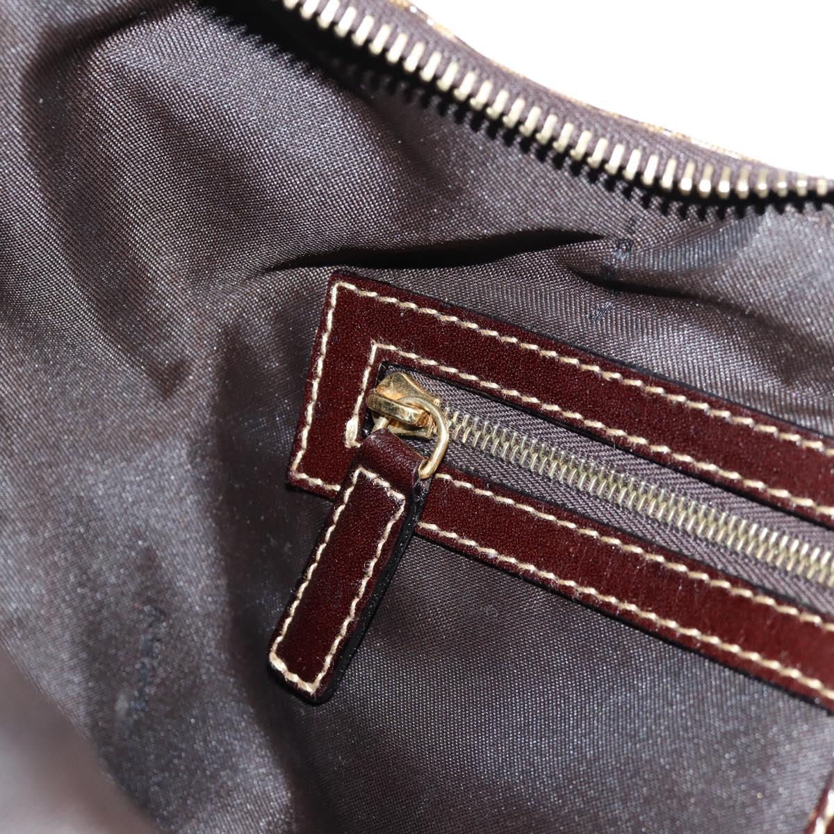 Fendi Zucchino, Brown, Canvas, handbag
