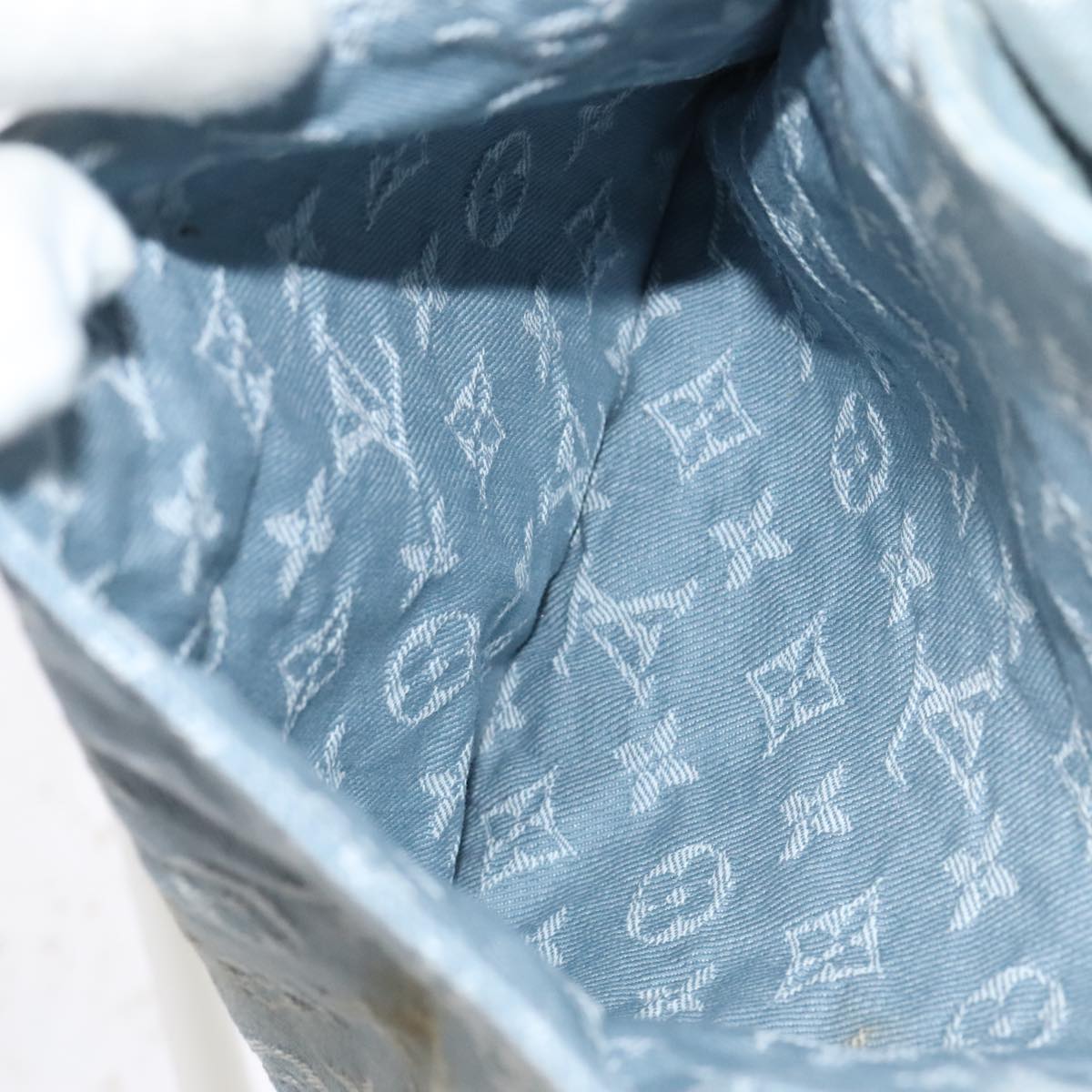 Louis Vuitton Daily, Grey, Denim - Jeans, shoulder