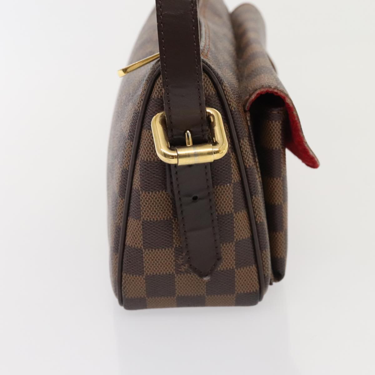 Louis Vuitton Ravello GM, Brown, Canvas, shoulder