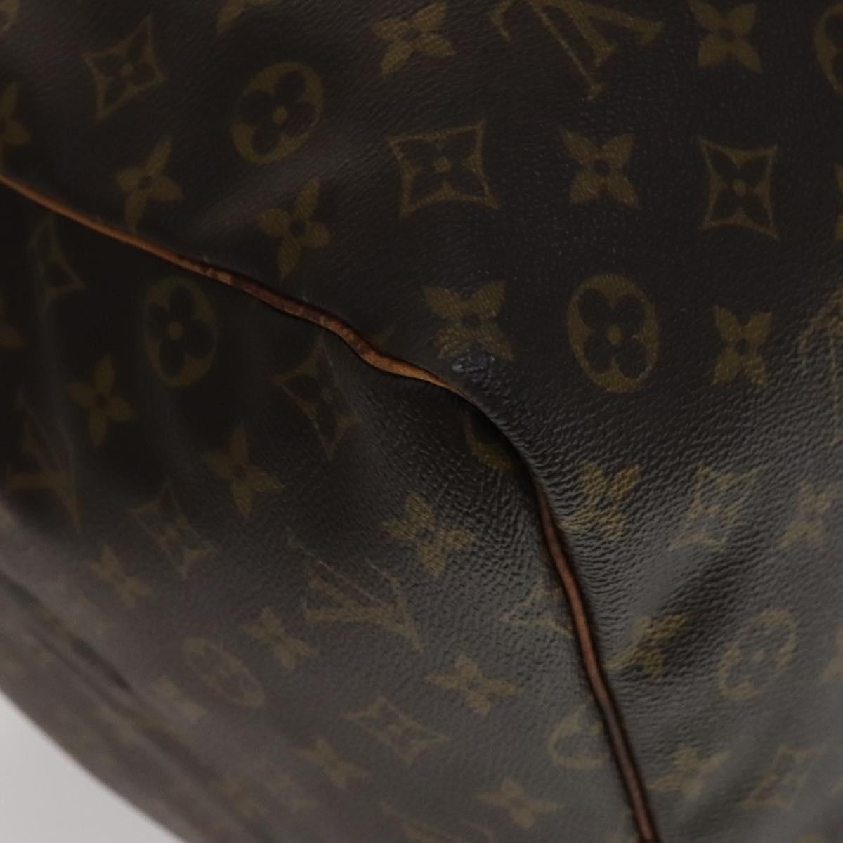 Louis Vuitton Keepall 60, Brown, Canvas, travel
