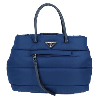 Prada Re-Nylon, Blue, NYLON, handbag