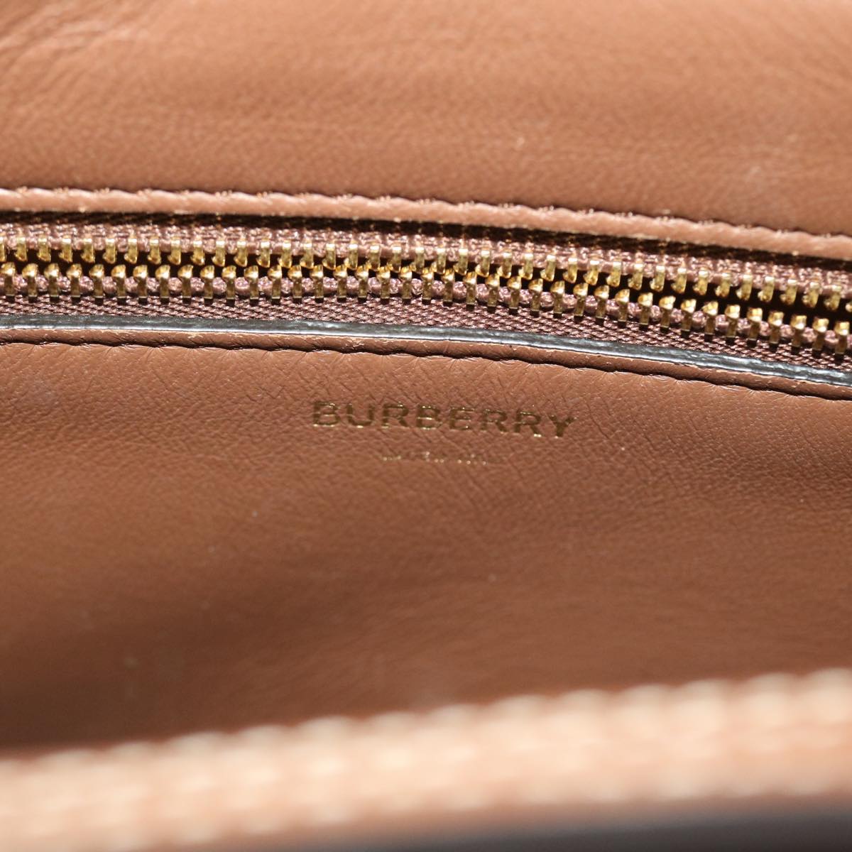 Burberry, Brown, Leather, handbag